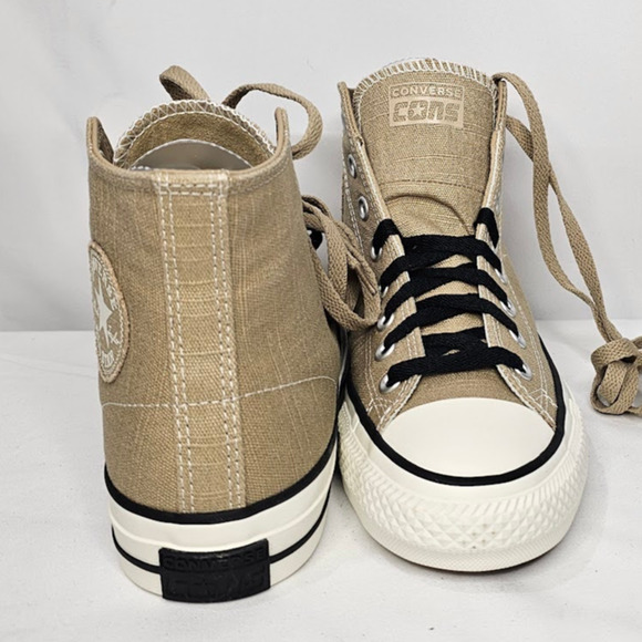 Converse CTAS Pro Hi Tops Brand New Unisex Women's 8.5 Khaki A04607C NWT - Picture 4 of 8